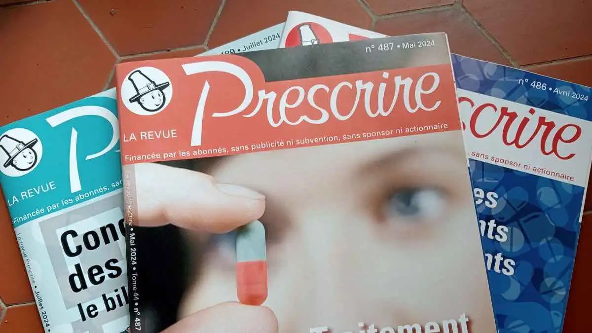 Pros : Prescrire, mai 2024 : médicaments utiles et inutiles